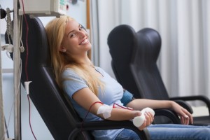 Donatrice di sangue