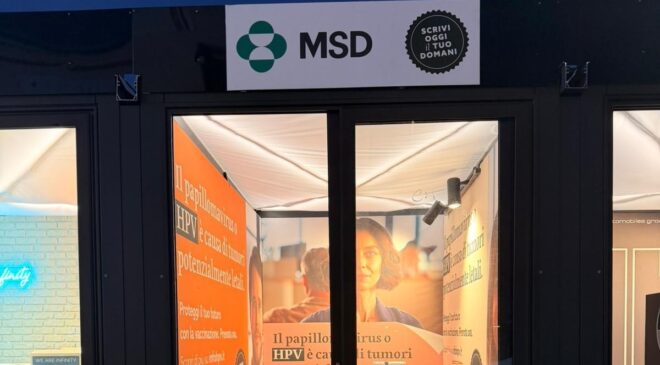 MSD Italia, a Sanremo con la campagna vaccinale anti-HPV “Scrivi oggi il tuo domani”