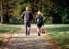camminare nel parco
